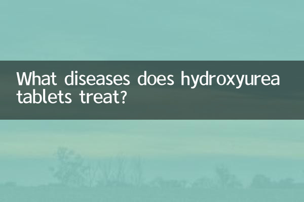 Welche Krankheiten behandeln Hydroxyharnstofftabletten?