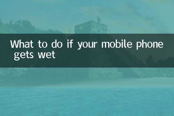 আপনার মোবাইল ফোন ভিজে গেলে কি করবেন
