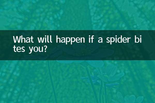 蜘蛛に噛まれたらどうなるのでしょうか？