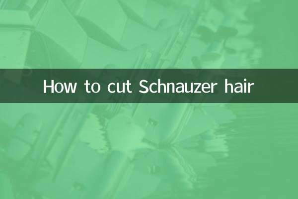 نحوه کوتاه کردن موهای اشناوزر