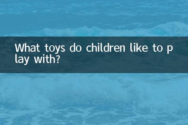 বাচ্চারা কোন খেলনা দিয়ে খেলতে পছন্দ করে?