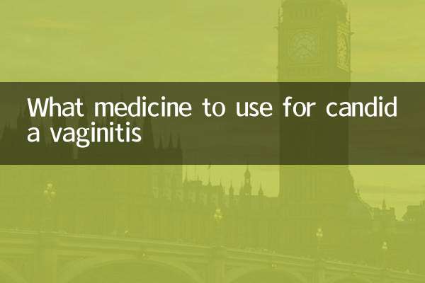 カンジダ膣炎に使用する薬は何ですか