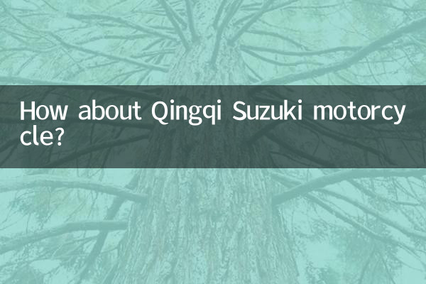 چنگ کیو سوزوکی موٹرسائیکل کے بارے میں کیا خیال ہے؟