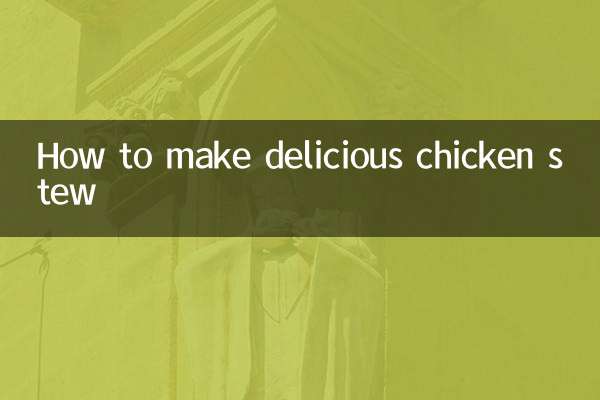 Como fazer um delicioso ensopado de frango