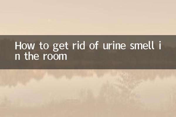 How to get rid of urine smell in the room