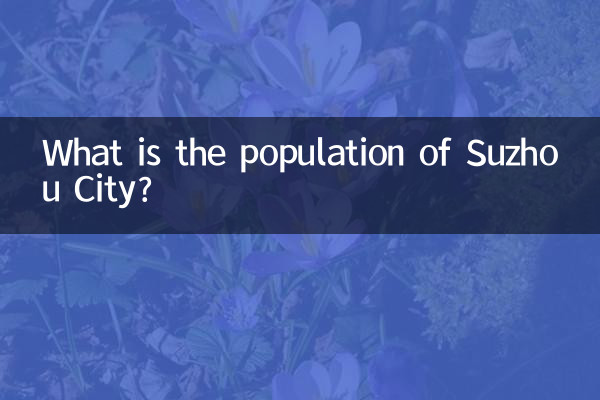 সুঝো শহরের জনসংখ্যা কত?