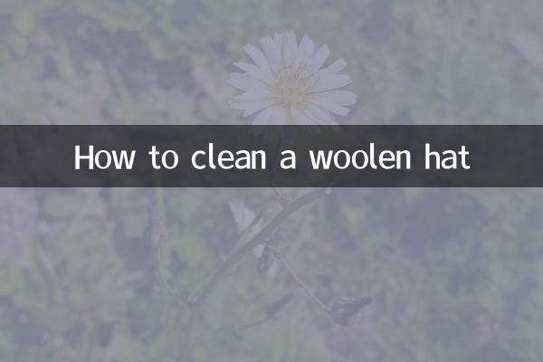 Come pulire un cappello di lana