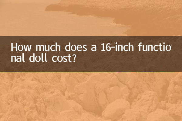 Quanto costa una bambola funzionale da 16 pollici?