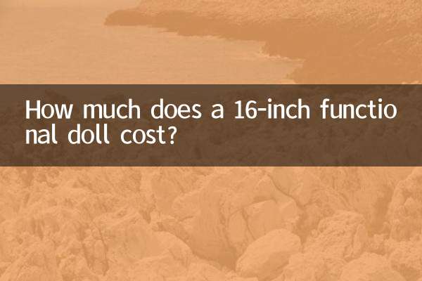 একটি 16-ইঞ্চি কার্যকরী পুতুলের দাম কত?
