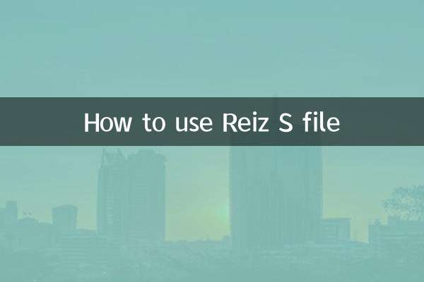 Reiz S फ़ाइल का उपयोग कैसे करें