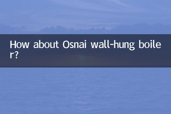 ओस्नाई वॉल-हंग बॉयलर के बारे में क्या ख्याल है?