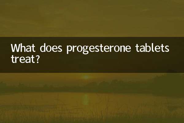 Was behandeln Progesterontabletten?