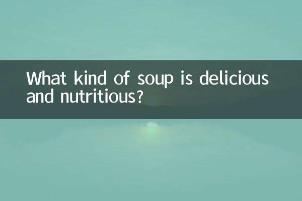 Que tipo de sopa é deliciosa e nutritiva?