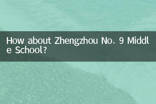 Как насчет средней школы № 9 Чжэнчжоу?