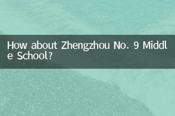 Как насчет средней школы № 9 Чжэнчжоу?