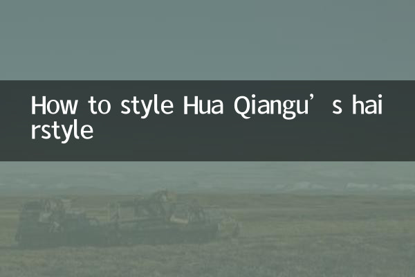 Comment coiffer la coiffure de Hua Qiangu