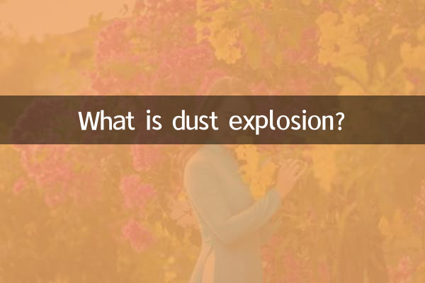 Was ist eine Staubexplosion?