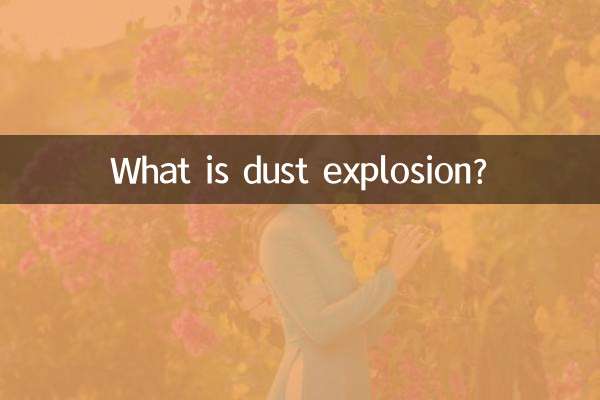 Was ist eine Staubexplosion?