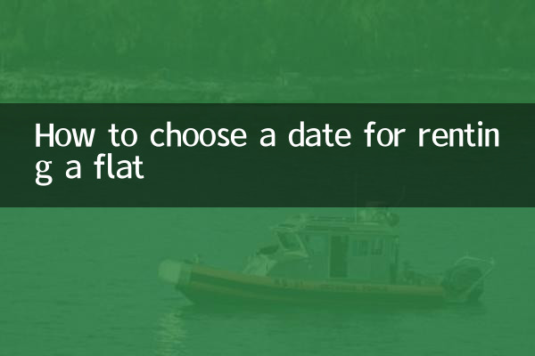 How to choose a date for renting a flat