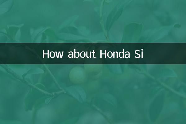 ¿Qué tal el Honda Si?