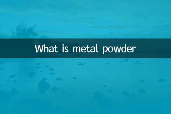 Was ist Metallpulver?