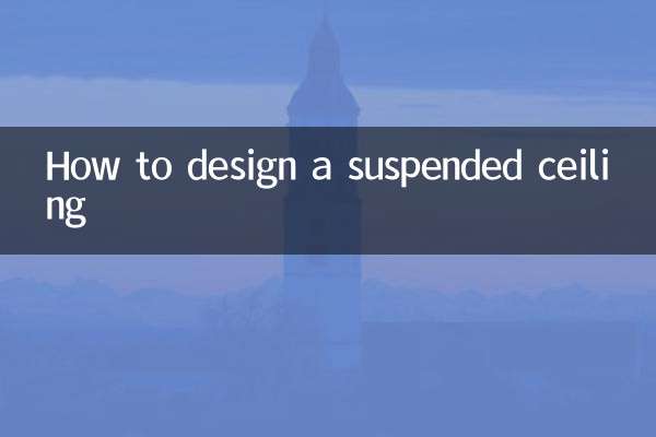 نحوه طراحی سقف کاذب