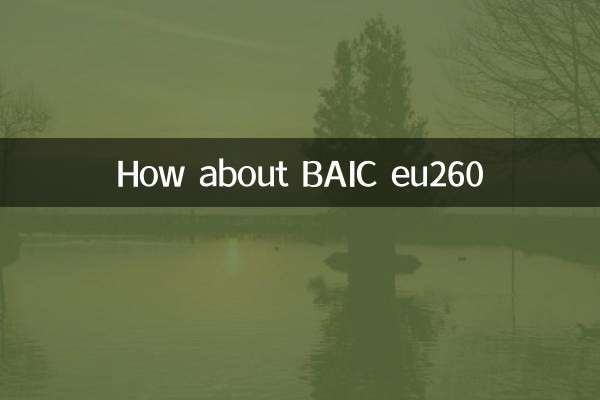 BAIC EU260 সম্পর্কে কীভাবে