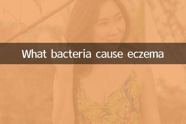 ¿Qué bacterias causan eczema?