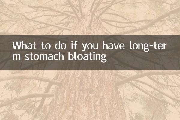 Was tun bei langanhaltendem Blähbauch?