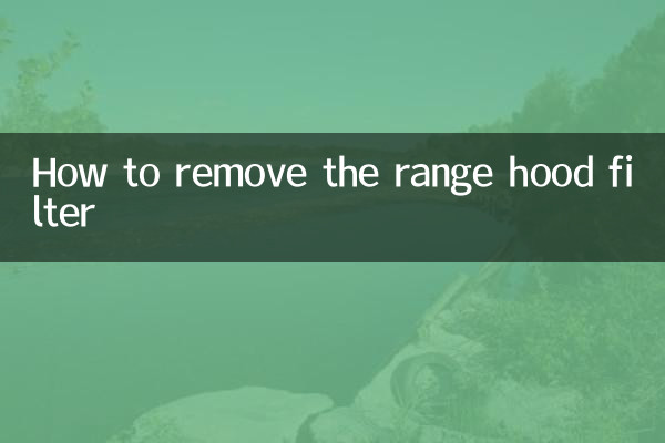 Como remover o filtro do exaustor
