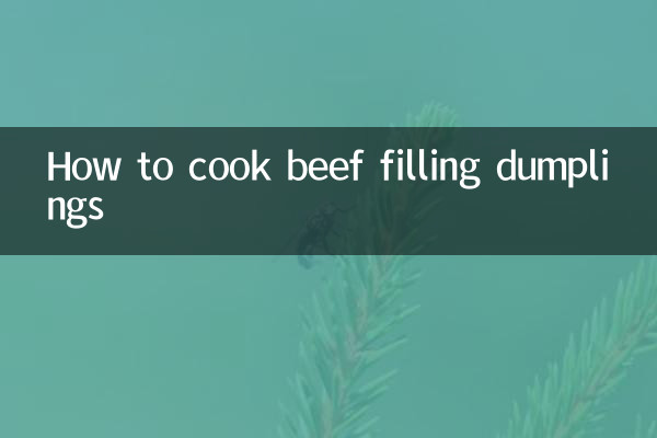 Como cozinhar bolinhos com recheio de carne