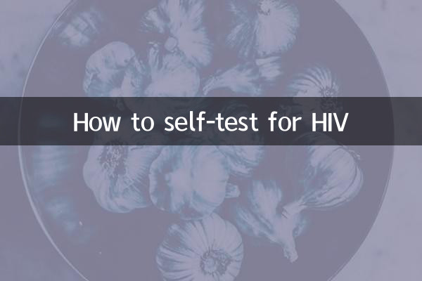 Come fare l'autotest per l'HIV