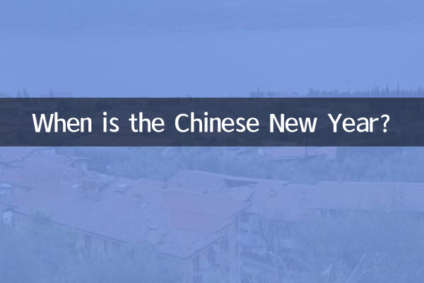 Quand est le nouvel an chinois ?