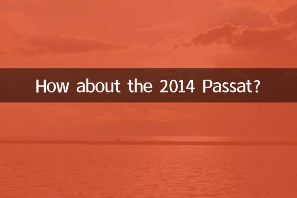 2014 파사트는 어떻습니까?