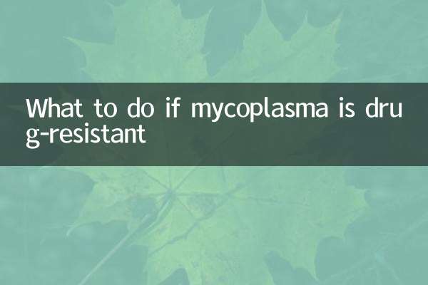 支原体耐药怎么办