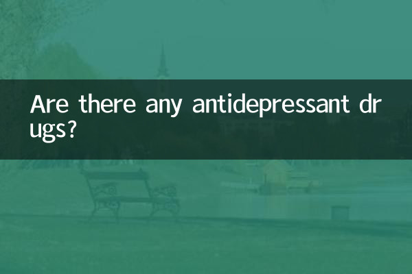 Existem medicamentos antidepressivos?