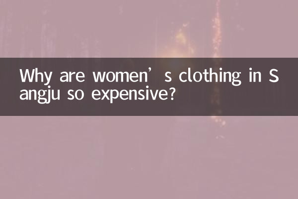尚州女裝為什麼那麼貴