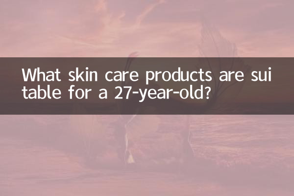 Quali prodotti per la cura della pelle sono adatti per un 27enne?