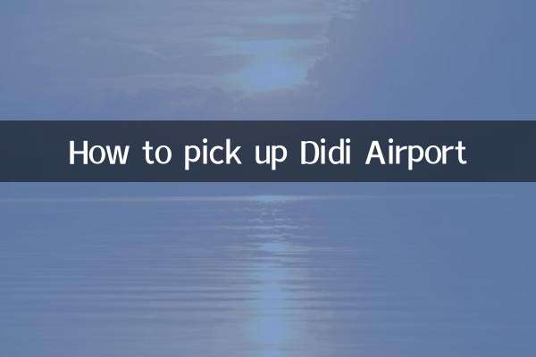 So holen Sie den Flughafen Didi ab