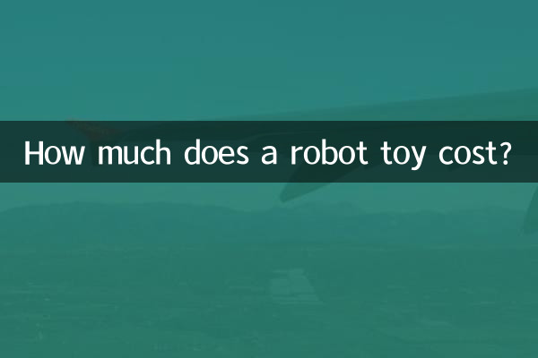 Wie viel kostet ein Roboterspielzeug?