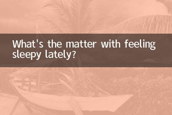 Warum war ich in letzter Zeit so müde?