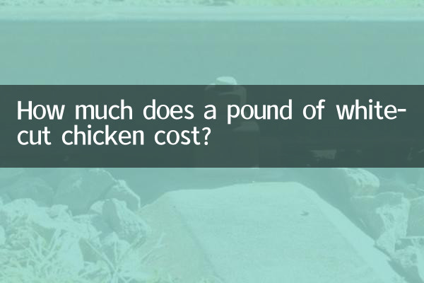 Quanto custa meio quilo de frango de corte branco?