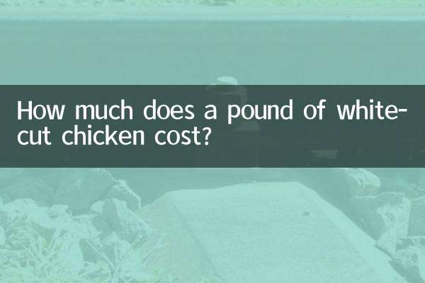 ホワイトカットチキン1ポンドの値段はいくらですか?