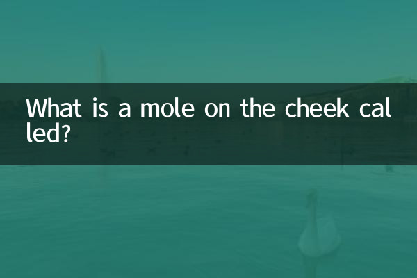 脸颊的痣叫什么痣