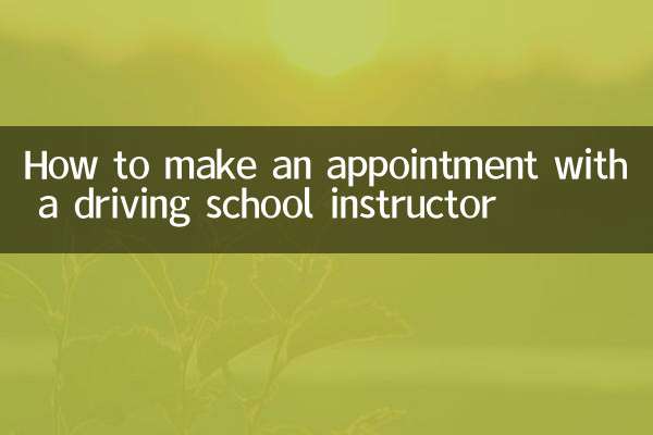 ڈرائیونگ اسکول انسٹرکٹر کے ساتھ ملاقات کا طریقہ کیسے کریں