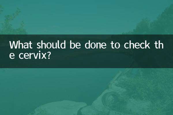 Cosa si dovrebbe fare per controllare la cervice?