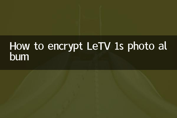Como criptografar o álbum de fotos do LeTV 1s