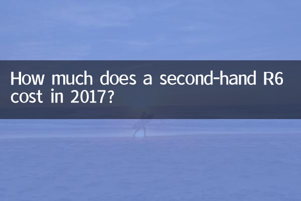 قیمت یک R6 دست دوم در سال 2017 چقدر است؟