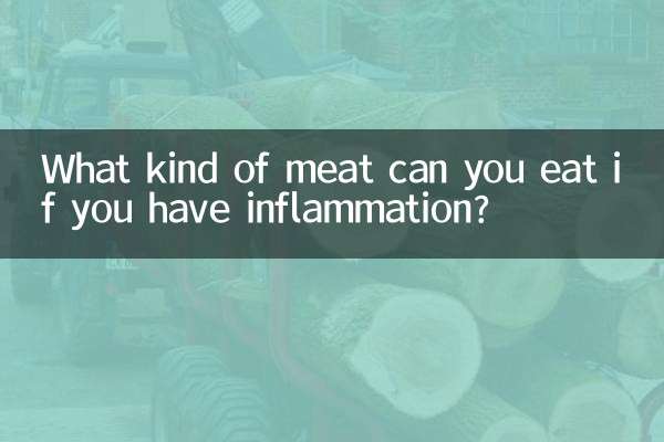 Que tipo de carne você pode comer se tiver inflamação?