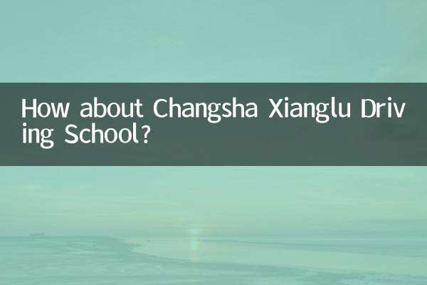 चांग्शा जियानग्लू ड्राइविंग स्कूल के बारे में क्या ख्याल है?